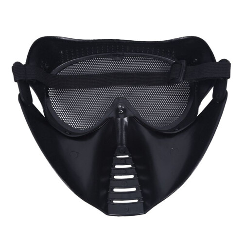 5X Mask Airsoft Protective Mask Paintball Black New 1