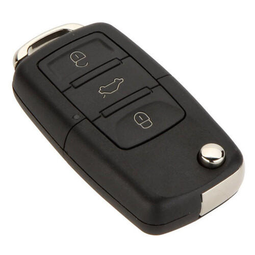 2X 3 Button Replacement Keyless Entry Remote Car Flip Key Shell Fob Case for  Beetle 1