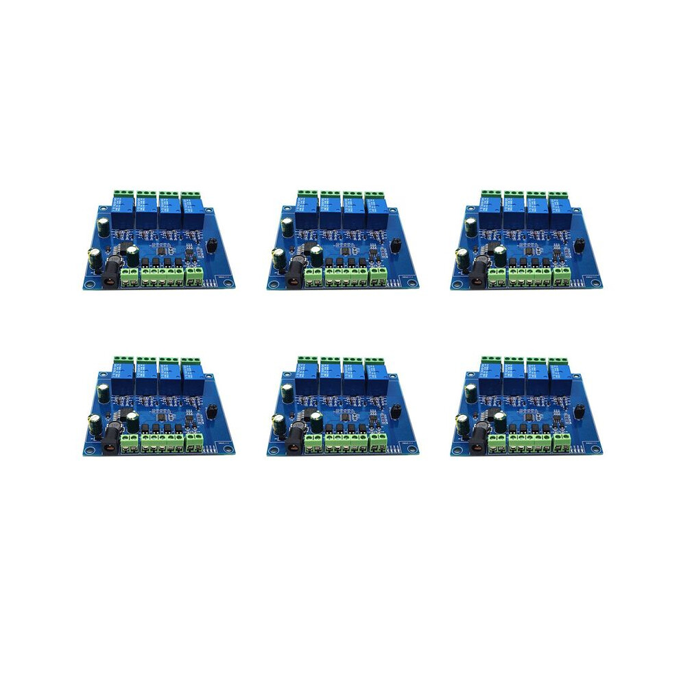 Photos - Laptop Bag 6X Modbus RTU 4 Way Relay Module 7-24V Relay Module RS485/TTL Input and Output with Anti Reverse Protection