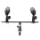 2X Alctron MAS020 Dubbele Microfoonstandaard Stereo-Opname Dubbele Microfoonstandaard 4