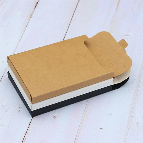 50 Envelopes de Papel 10,8x15,5cm para Negócios, Presentes e Armazenamento de Documentos C