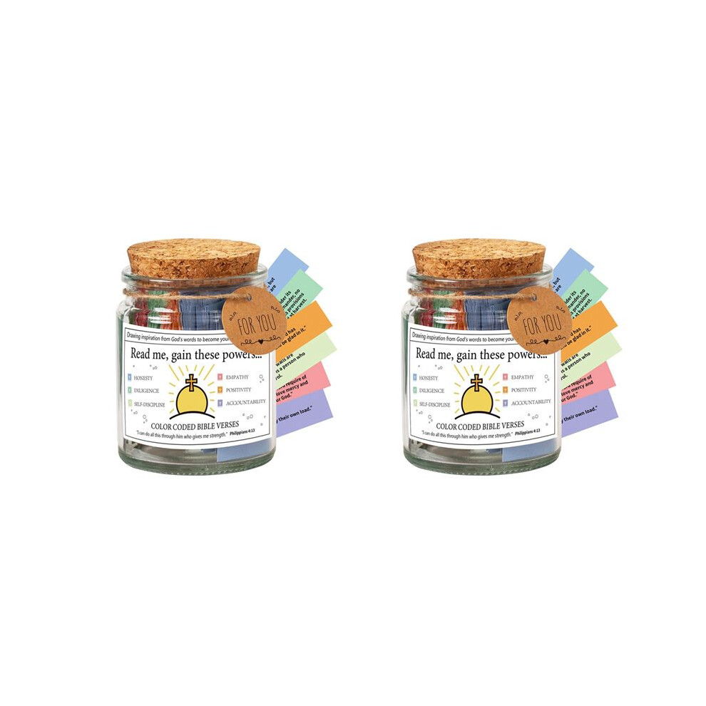 2X Bible Verses In A Jar,Read Me When Bible Verses Jar Glass Scripture Prayer Jar With Coloring C 6031945996428