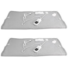 2X 220V Electric Blanket for Bed Heating Blankets Control Heating Mat 80x150cm EU Plug