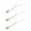 3X G9 Buchse Keramisch Licht Halter 2A 250V 1