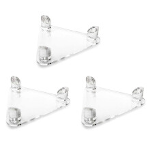 3X Acrylic Stand - Holds Footballs, Basketballs, Volleyballs or Soccer Balls - Display Stand or Holder