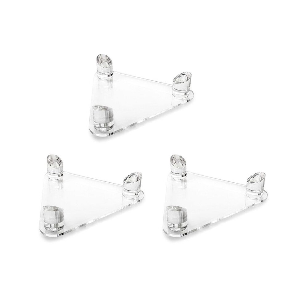 3X Acrylic Stand - Holds Footballs, Basketballs, Volleyballs Or Soccer Balls - Display Stand Or Holder 6033514756433