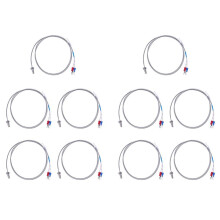 10pcs 3.3Ft K Type Thermocouple Temperature Controller 0-400C Sensor Probe