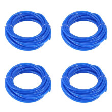 4Stück 8 mm (Aussendurchm.) X 5 mm (Innendurchm.) PU Luftschlauch Rohr Schlauch 10 Meter Blau 10M