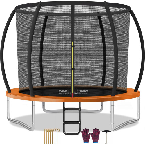 (8ft Outdoor Trampoline) 6FT 8FT 10FT 12FT Rebounder Trampoline