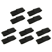 10pcs 13cm Black Nylon Holster Holder Belt Pouch Case Bag for LED Flashlight Torch