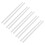 3Mmx250Mm Round Shape Solid Acrylic Rod Pmma Extruded Bar Clear 10Pcs 2