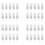 40 Pcs, G4 Halogen Lamp 12V 35W Pin Lamp Warm White 1