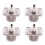 4X UHF Female SO239 Panel Chassis Mount Flange Deck Mount Solder Cup RF Connector 2