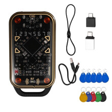 Chameleon Ultra V3.0 RFID Smartcard-Emulatorlezer ID IC 125 KHz 13,56 MHz Smartcard-Tagkopieerder + 5x UID/CUID-Sleutelhangers