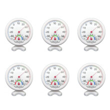 6X Hygrometer Humidity Thermometer Temp/Temperature Meter