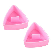 2X Onigiri Mould,Large Rice Mold Maker Kit, Non Stick Rice Mould for Kid Lunch,Kitchen, Portable Rice Maker A