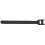 100 X adjustable black nylon cable tie L 15cm 4