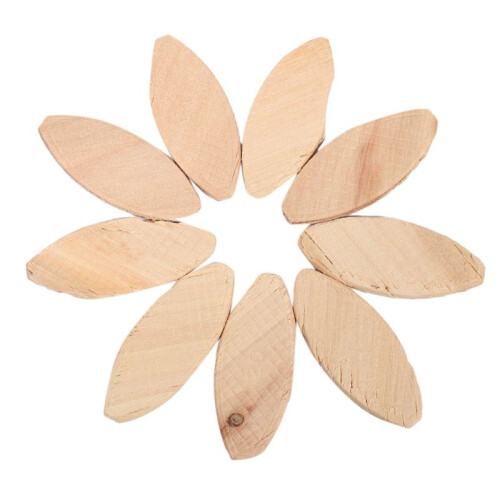 300Pcs No.20 Assorted Wood Biscuits for Tenon Machine Woodworking Biscuit Jointer 1