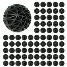 500pcs Aquarium Bio Balls Fish Tank Filters Black 16MM