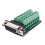 4X DB15 D-SUB VGA 15pin Female Adapter Jack Terminal Breakout PCB Board 5