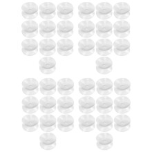 40 Uds. Ventosas de Doble Cara - Ventosas para Vidrio, Plástico - 30 mm de Ancho