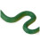 5X Serpent de Simulation En Caoutchouc Jouet D'Astuce - Vert 5