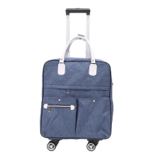 2 in 1 Expandable Carry On Luggage Set with Underseat Bag, Lightweight Rolling Suitcase for Travel