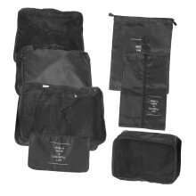 Travel Laundry Bags and Packing Cubes Set with Organized Packing System for Luggage, Shoes, Business Trips, Vacations