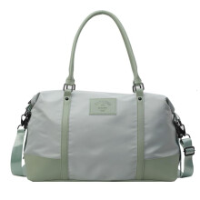 Large Green Travel Duffel Bag with Adjustable Shoulder Strap, Gym Weekender Overnight Bag for Men and Women