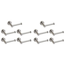 10X Toilet Tissue Paper Roll Holder Stainless Steel Wall Mount for Bathroom Kitchen