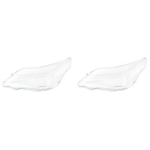 2X Car Left Headlight Lens Cover Front  Light Lamp for  5 Series E60/E61 03 -10
