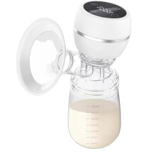 Wearable Hands-Free Electric Breast Pump for Working Moms - 4 Modes, 9 Suction Levels, Ultra-Quiet 35dB, Rechargeable
