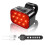 10 LED Bicycle Lights Set, Front and Rear, Waterproof, Rechargeable, Type-C 1