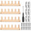 4Pcs Chunky Knitting Blanket Loom, with 1 Screwdriver & Assembly Tools, Knitting for Blankets, Afghans, Throws 1