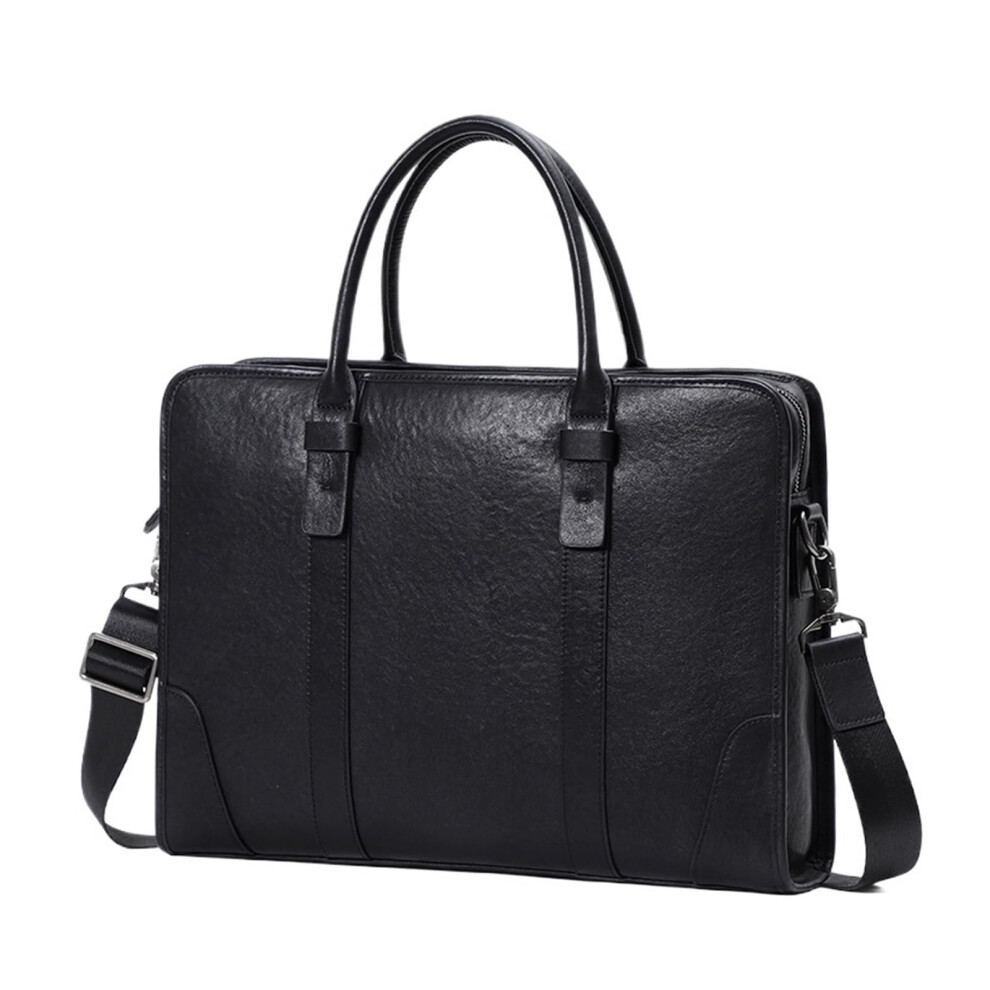 Leather Briefcase For Men Business Laptop Bag With Adjustable Shoulder Strap Color 2 9092120089264