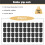 Rubber caps 40-piece black rubber tube ends 10mm round 7