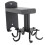360 Degree Rotatable Kitchen Utensil Holder Wall Mounted with 6 Hooks for Home Organization 1