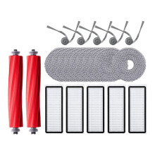 For QR 798 / QR 598 Robot Vacuum Cleaner Main Side Brush Mop Cloth Hepa Filter Dust Bag Replacement Spare Parts