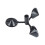 3X Anemometer Housing Wind Part Direction Indicator Shell 3-Cup Shell for Anemometer 5