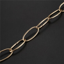 5 Stücke 1M Hoch Leistungs Kette für Vintage Kron Leuchter Hänge Lampe, FranzöSisches Gold
