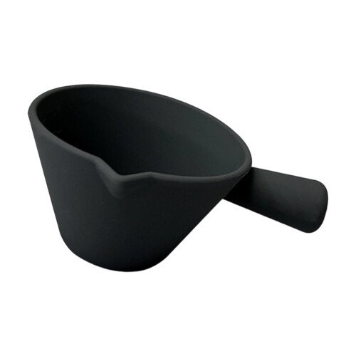 Silicone Coffee Cup with Measurement Marks Espresso-Black