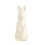Minimalistisch keramisch konijnornament decoratief-Wit 1