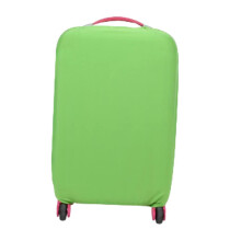 Elastic Luggage Cover for Suitcases Green L Stretch Scratch Resistant Dustproof Travel Protector