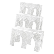 Decorative Transparent Acrylic Storage Rack Display Stand-suit