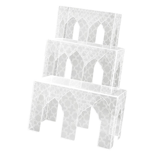 Decorative Transparent Acrylic Storage Rack Display Stand-suit