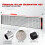 Badminton Set 4 Player Rackets Shuttlecocks Poles Net Bag Game 2