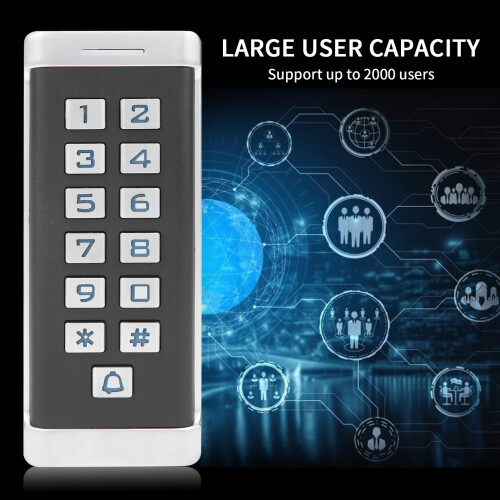 1224V DC Access Control System with Anti‑Interference Design for Office and Residential Door Entry 1