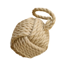 Elegant Door Stoppers Soft Cotton Linen Rope Knot-Square twine
