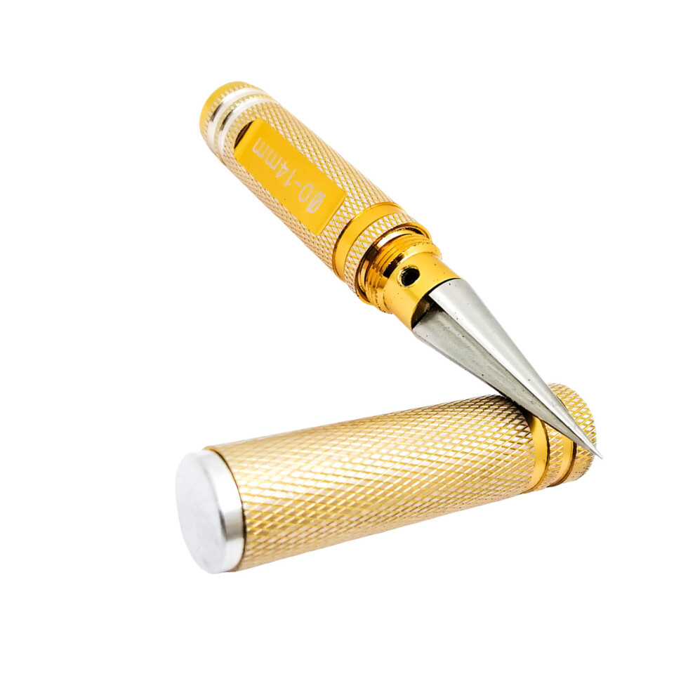Ergonomic Grip Car Shell Hole Cutter With Sturdy Metal- Gold 7696001963647