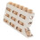 Practical Plastic Eggs Case With Visible Designs Prevents-White 1